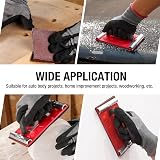 WORKPRO Sandpaper Roll Set 93mm x 5m 4 Grits 60/120/180/240 Aluminum Oxide view 7