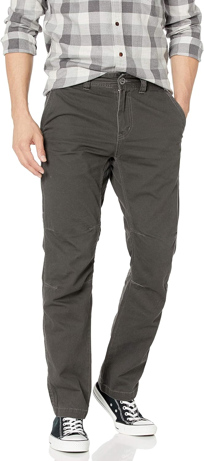 UNIONBAY Men's Luca Vintage Twill Utilty 5 Pocket Straight Fit Pant: Clothing