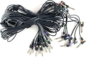 Silverline 12 Cable Snake Harness Kit Replacement for Yamaha DTXPRO and DTXPROX Drum Sets