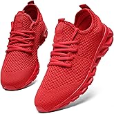 Oltyutc Tennis Gym Shoes for Women Lightweight Running Sneakers Slip On Walking Shoes for Outdoor Workout Travel