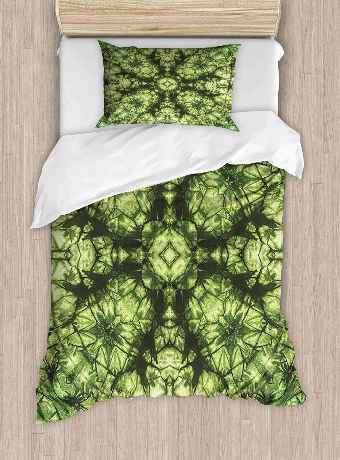PRUNUSHOME Fashions Home Bedding Weird Abstract Orig al Pattern Free isan Rattl Surreal Image Durable Elasticity Twin