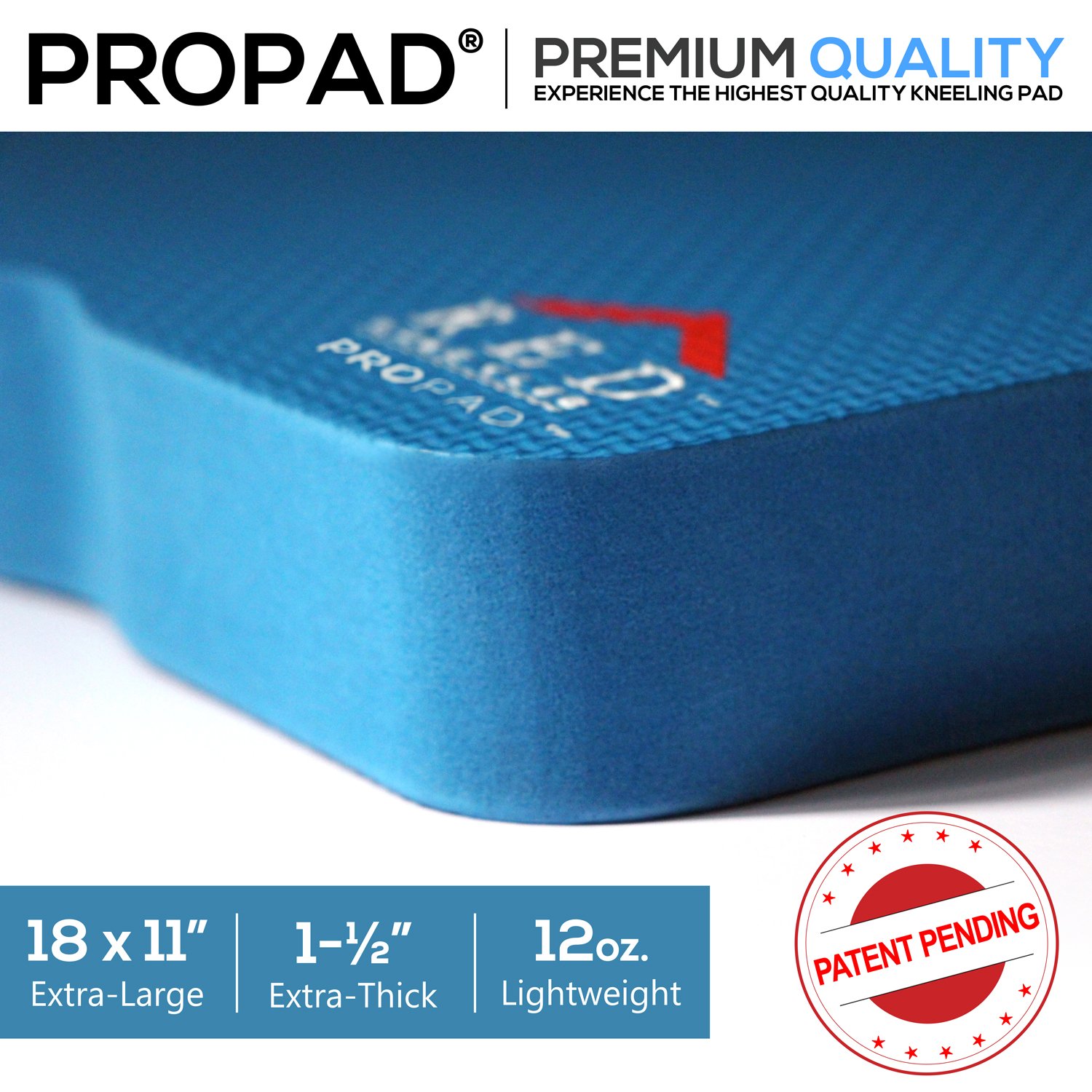 RED Home Club Thick Kneeling Pad Garden Kneeler for Gardening, Bath