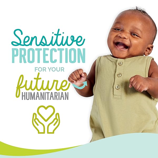 SEVENTH GENERATION BABY DIAPERS SIZE 1 SENSITIVE PROTECTION FREE & CLEAR SIZE 1, 80 COUNT (PACK OF 1)