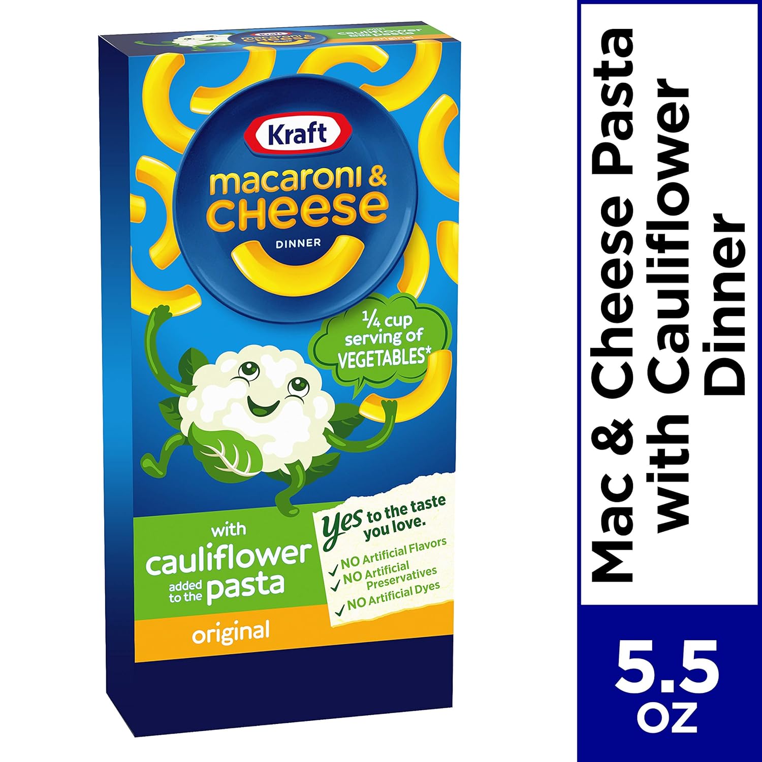 Kraft Cauliflower Mac And Cheese Box Nutrition Facts Nutrition Pics