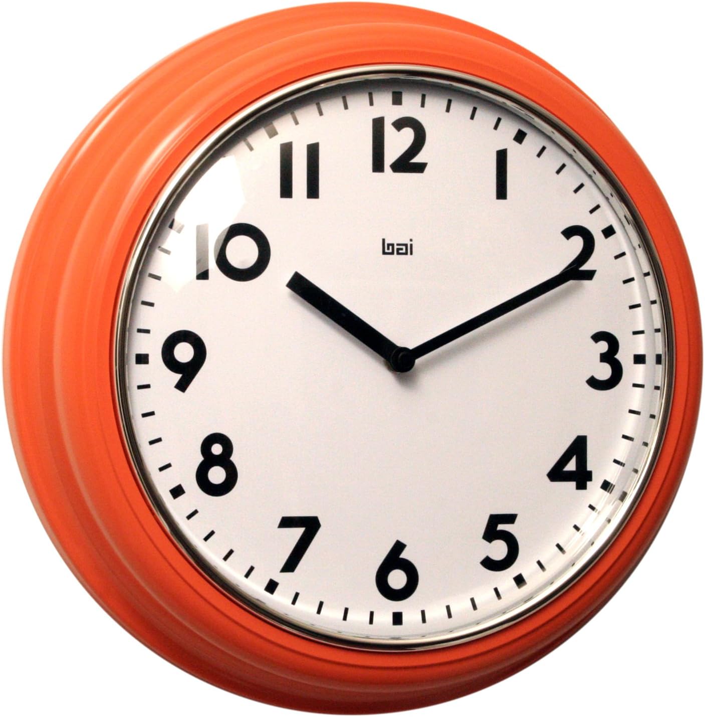BAI School Wall Clock, Orange