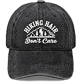 YIYHKPU Hiking Hair Don't Care Hat for Womens Aesthetic Washed Distressed Baseball Cap