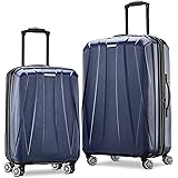 Samsonite Centric 2 Hardside Expandable Luggage with Spinner Wheels, True Navy, 2-Piece Set (20/24)