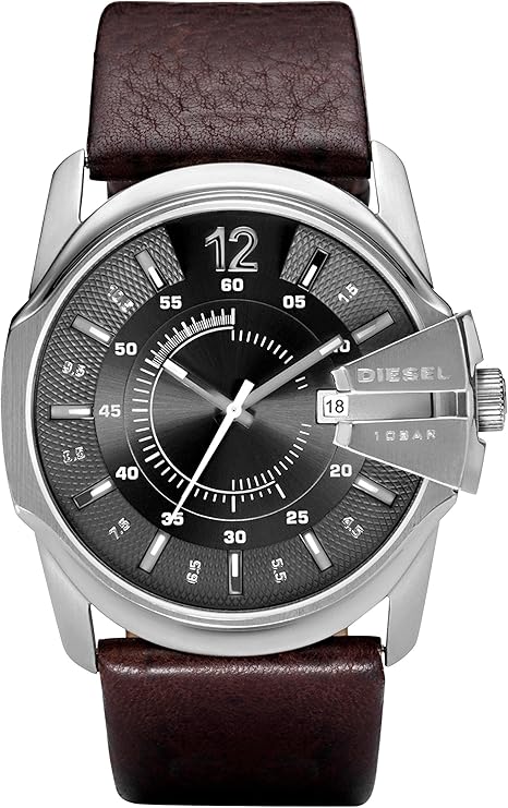 Diesel Reloj Analogico para Hombre de Cuarzo con Correa en Piel DZ1206