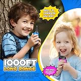 EUTOYZ Walkie Talkies Pink Blue Long Range Kids 3-10 view 2