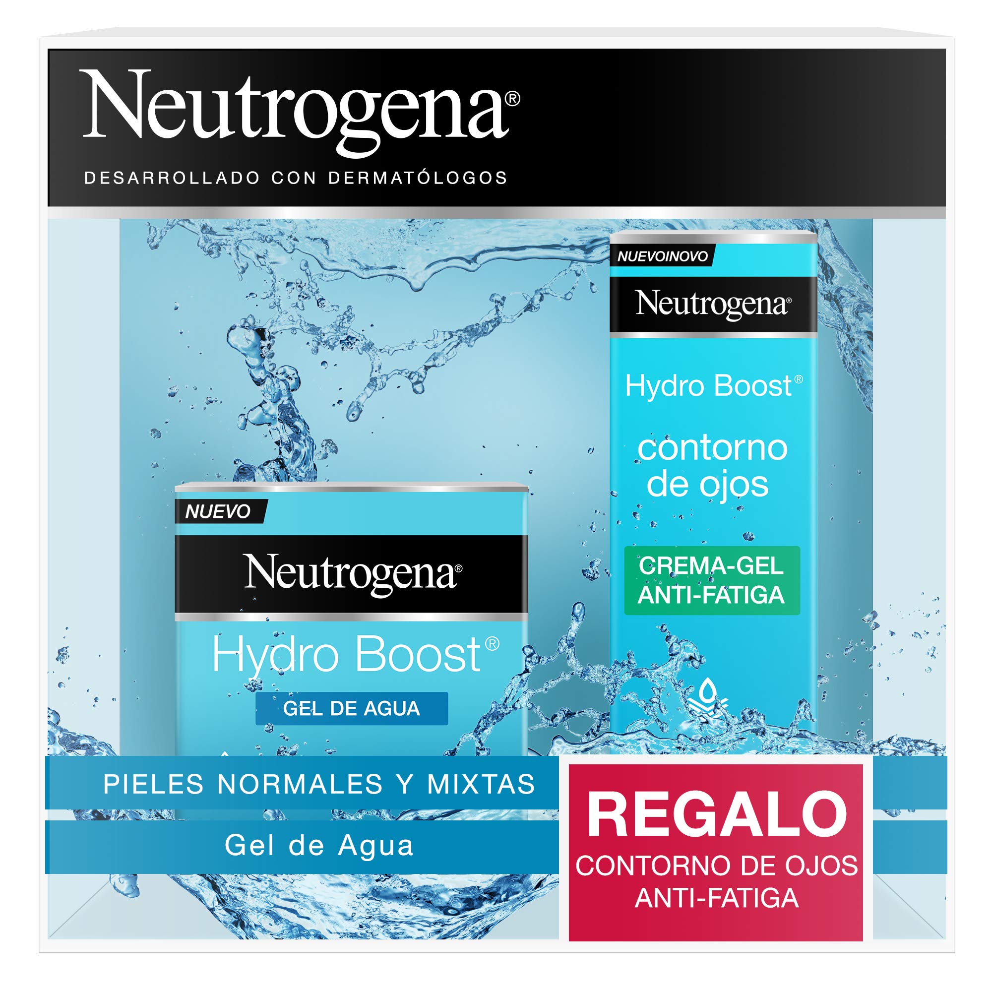 NEUTROGENA PACK Hydro Boost Gel de Agua + Contorno de ojos.