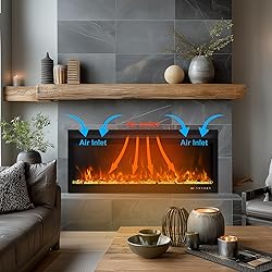 Oxhark Flame Smart 42 Inch Wall Mounted and