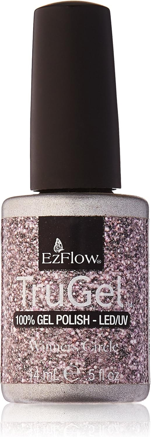 EZFlow Trugel Nail Polish, Winners circle, Grey