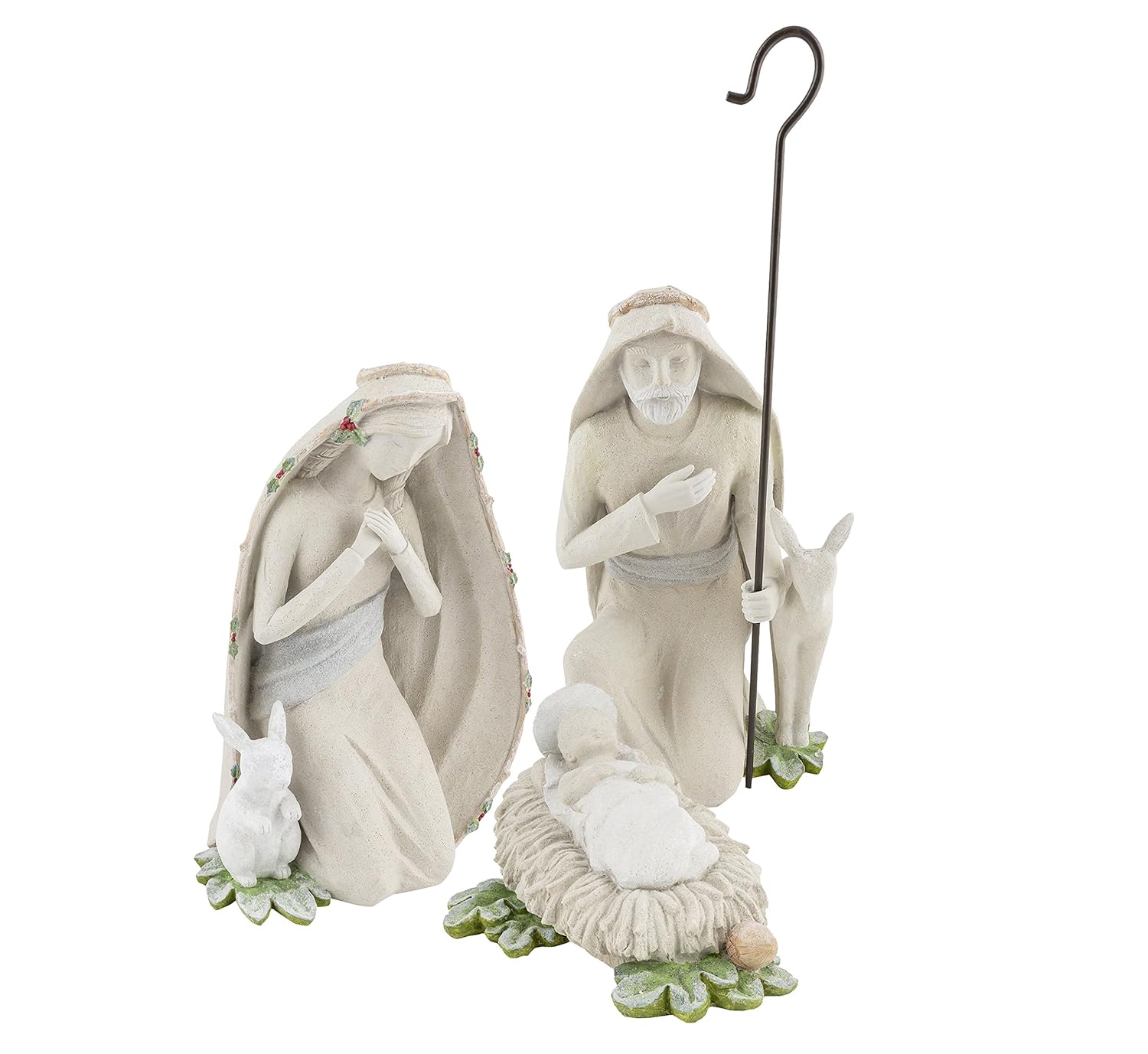 Grasslands Road Nativity Scene, Cement, Extra Large, Set of