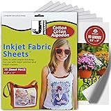 Jacquard Inkjet Cotton, 8.5 x 11 inches, 10 Pack