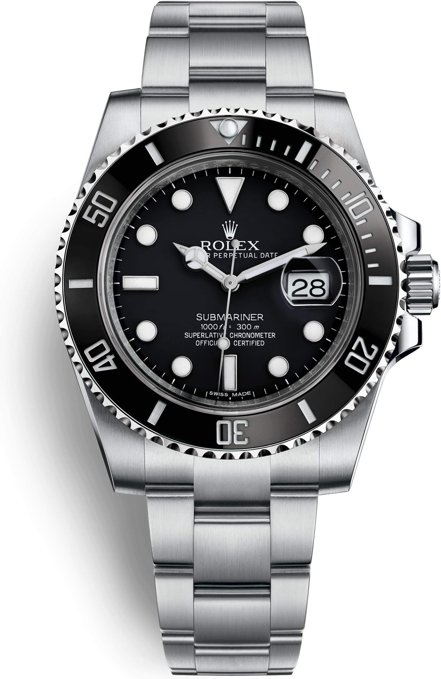 Luxury High End Swiss Crown Submarine REP V7 Iconic SUB Date Japan 8215 Automatic Movement Watch Sapphire 904L Stainless Steel Ceramic Bezel