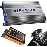 HifonicsBG-2200.1D 2200 Watts Brutus Gamma Mono Subwoofer Car Audio Amplifier with Gravity Magnet Phone Holder Bundle