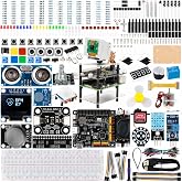 SunFounder AI Fusion Lab Kit for Raspberry Pi 5/4/3B+/Zero 2w, LLMs ChatGPT/Gemini/Grok, YOLO&amp;OpenCV &amp; MediaPipe, Python, Video Courses for Beginners Engineers