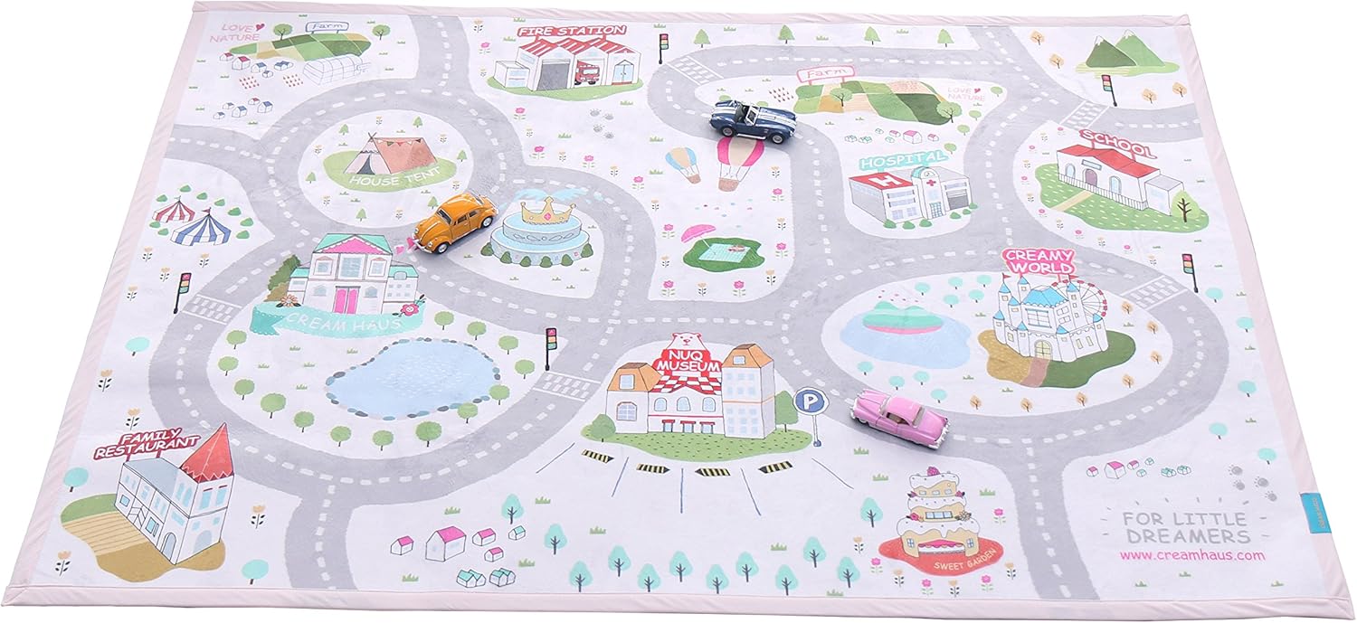 cream haus play mat