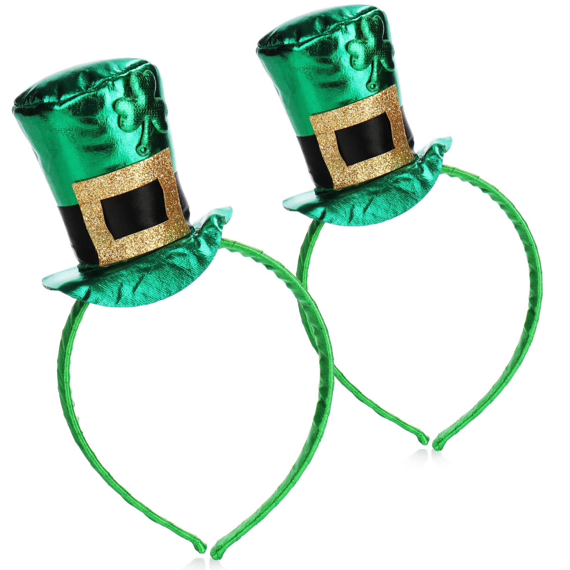 com-four® Leprechaun, Kobold Costumes - St. Patrick's Day - Outfits and Accessories for the green, Irish Festival - for Mardi Gras, Shrovetide, Carnival, Parade, Motto, Irish Pub (02 pieces - Set14)