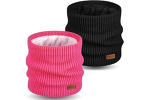 Oliumt Neck Warmer for men,Winter Neck Gaiters Face Scarf Women Windproof Warm Fleece Scarves Gaiter for Cold Weather