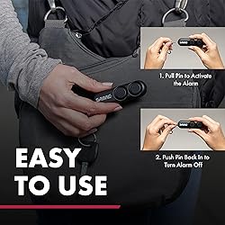 SABRE Personal Alarm With Key Ring, 120dB