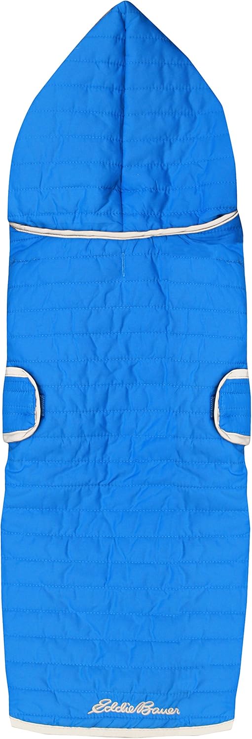 Eddie Bauer Pet Blue Micro Quilted Dog Jacket (Large) Amazon.co.uk