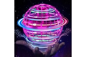 ETPlanet Flying Orb Ball Toys Upgraded Hover Soaring Fly Toy Cosmic Globe Magic Boomerang Fidget Spinner Hand Drone Orbit Cool Toys Gift for 6 7 8 9 10+ Year Old Boys Girls Outdoor Indoor (Purple)