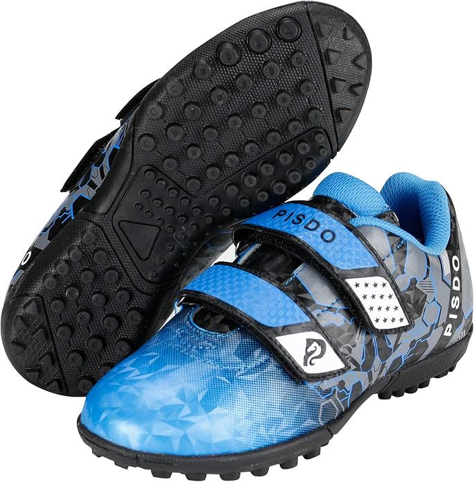 Amazon.com | PISDO Kids Soccer Cleats Indoor/Outdoor Training Turf Soccer Shoes for Boys and 