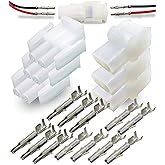 2-Pin Molex 2.13mm (.084") Connector Kit, 14-20 AWG Arcade Pinball (3-Set)