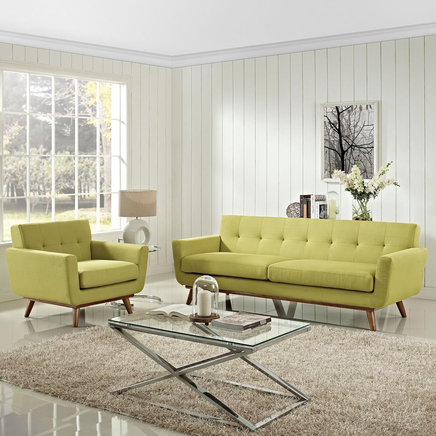 Best Modway Engage Upholstered Sofa
