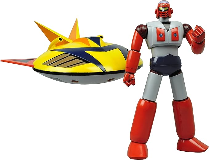 Amazon 宇宙円盤大戦争ダイキャスト ガッタイガーセット アニメカラーver ノンスケール ダイキャスト製塗装済み完成品 フィギュア ドール 通販