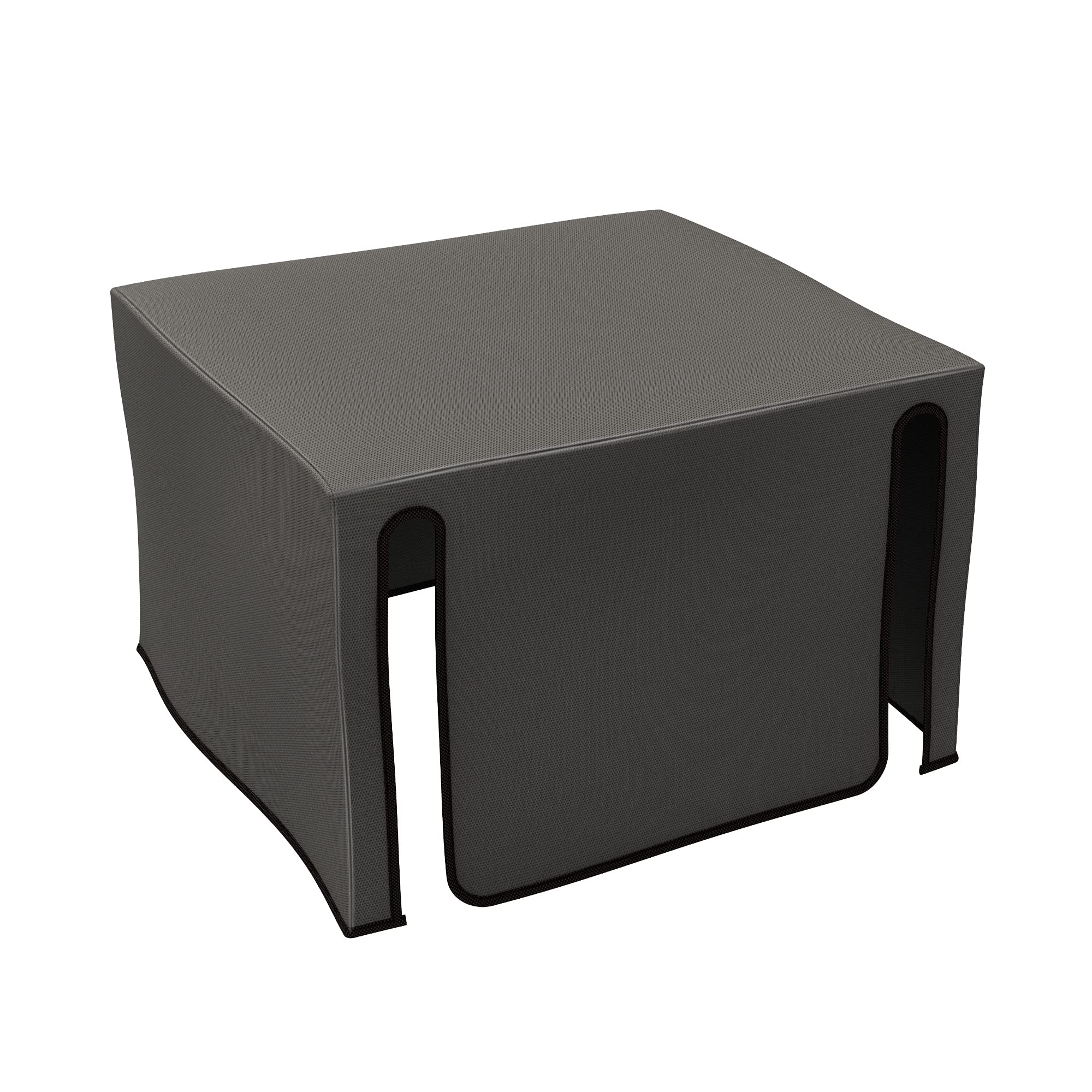 kwmobile Dust Cover Compatible with Epson WorkForce WF-7840DTWF - Printer Case - Fabric Protector Cover - Dark Grey