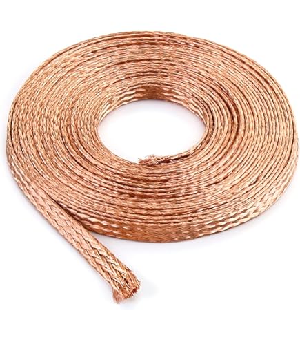 Tresse De Cuivre Nue 25mm² Pour Mise à La Terre - Prix Au Mètre