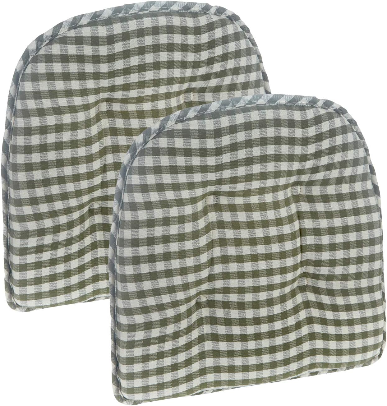 Best 16×16 kitchen chair cushion set of 4 gray