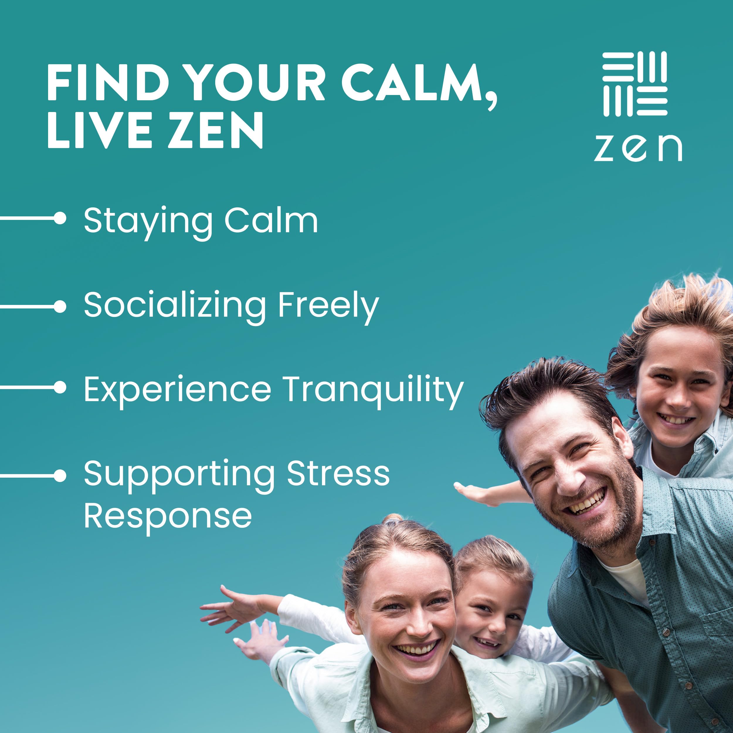WellPath Zen Stress Support Supplement Calm Mood, Stress & Energy