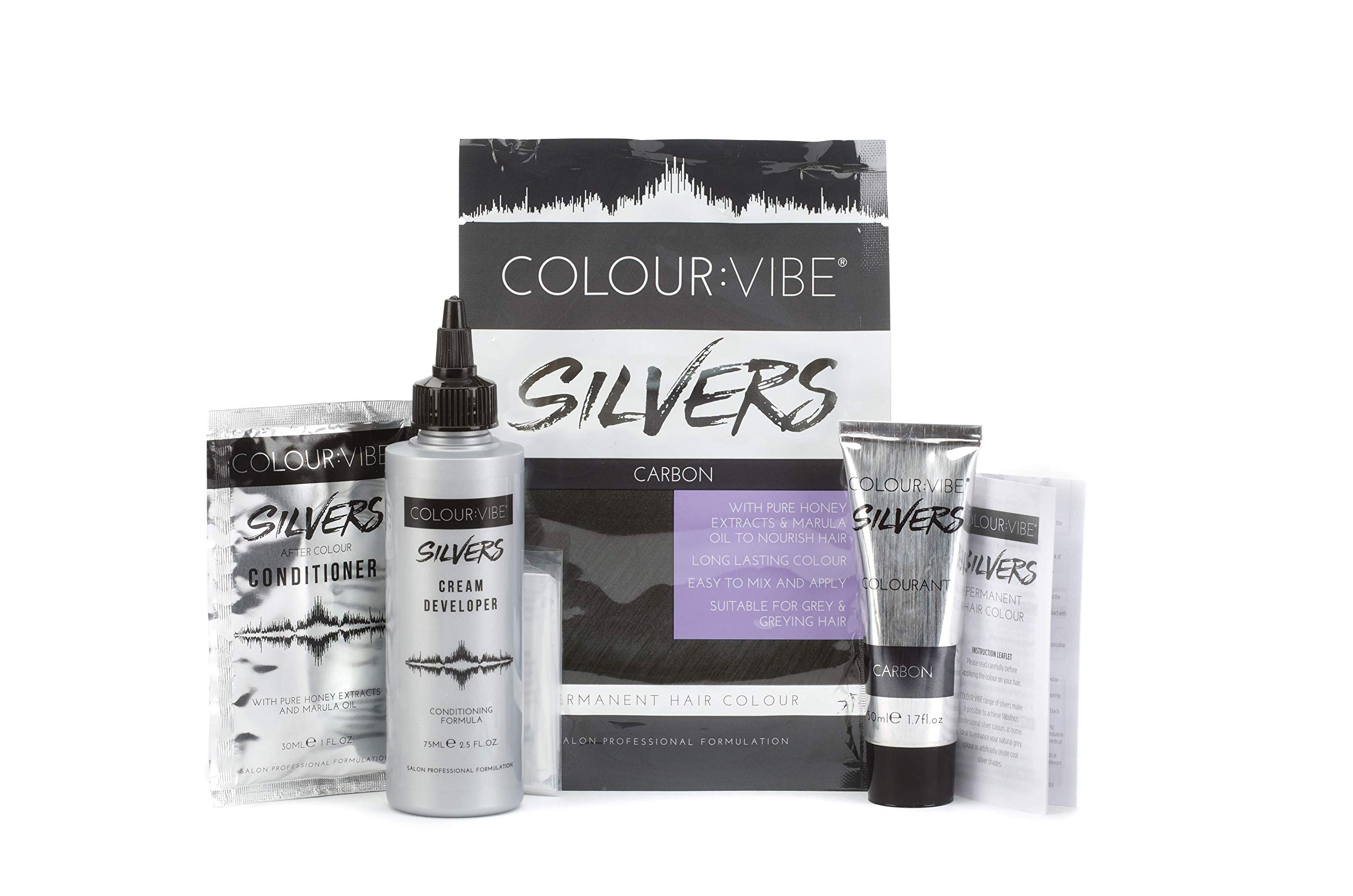 Colour Vibe Silvers Permanent Colour Carbon