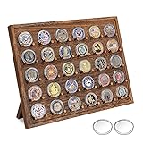 Ikee Design Wooden Wall-Mounted Coin Organizer