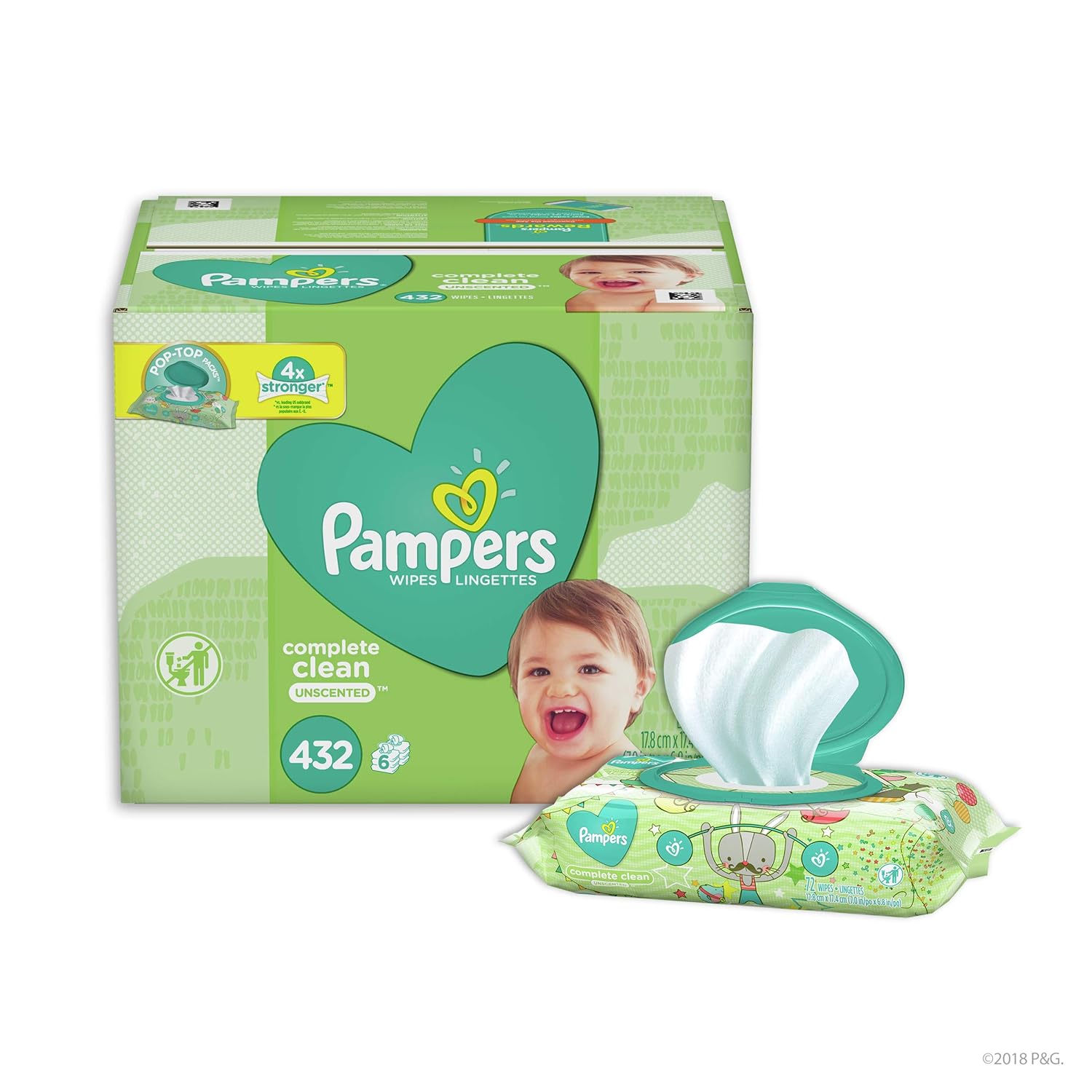 pampers sensitive wipes 1024