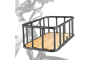 Retrospec Tote Ebike Basket Lightweight, Aluminum Front Basket for Electric Bikes