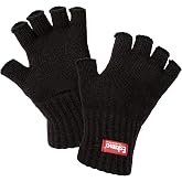 Eskimo Fingerless Wool Glove, Wool-Acrylic Blend, Half-Finger, 44672