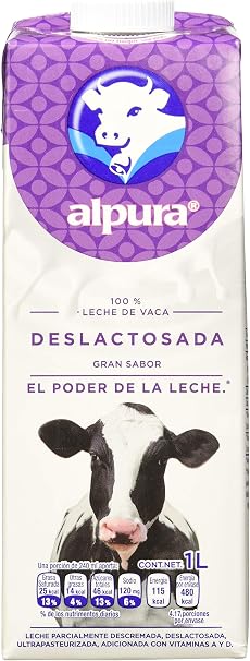 Alpura 2000 Deslactosada 1 Lt