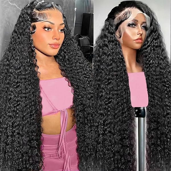 Amazon.com : EGOTOI 250% Density HD Lace Front Wigs Human