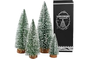 Mini Christmas Tree for Christmas Decor 4 Size Bottle Brush Trees Christmas Tabletop Christmas Tree for Christmas Decorations