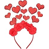 Needzo Valentine's Day Headband Boppers, Vday Party Supplies