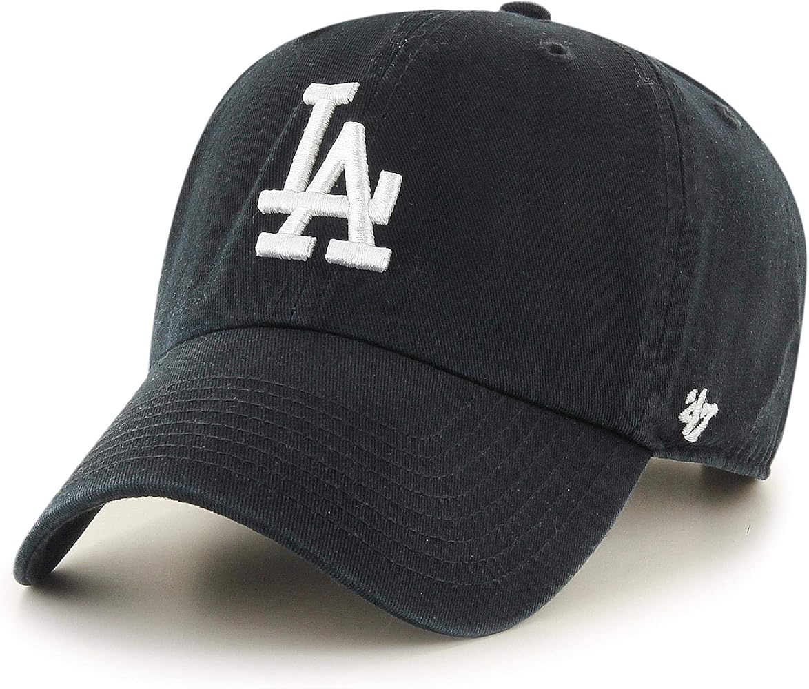 la dodgers black cap