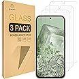 Mr.Shield Screen Protector compatible with Google Pixel 8a [Tempered Glass] [3-PACK] [Japan Glass with 9H Hardness]