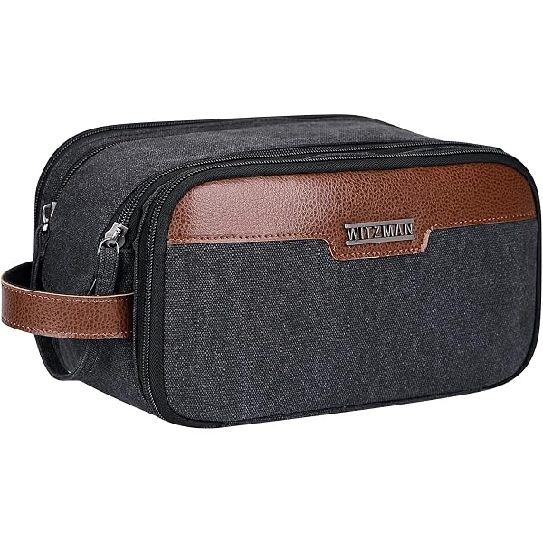 Amazon.com: GIORGIO ARMANI MEN Canvas Toiletry BLACK Zip Travel Pouch  Fragrance Bag (9.5L X 7H X 2W) - MEN 1840 : Beauty & Personal Care