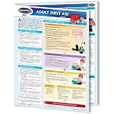 Adult First Aid Guide - Medical - Emergency Quick Reference Guide by Permacharts