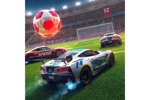 Rocket Car Ball Soccer Game League 2026-Turbo Racing Football Game