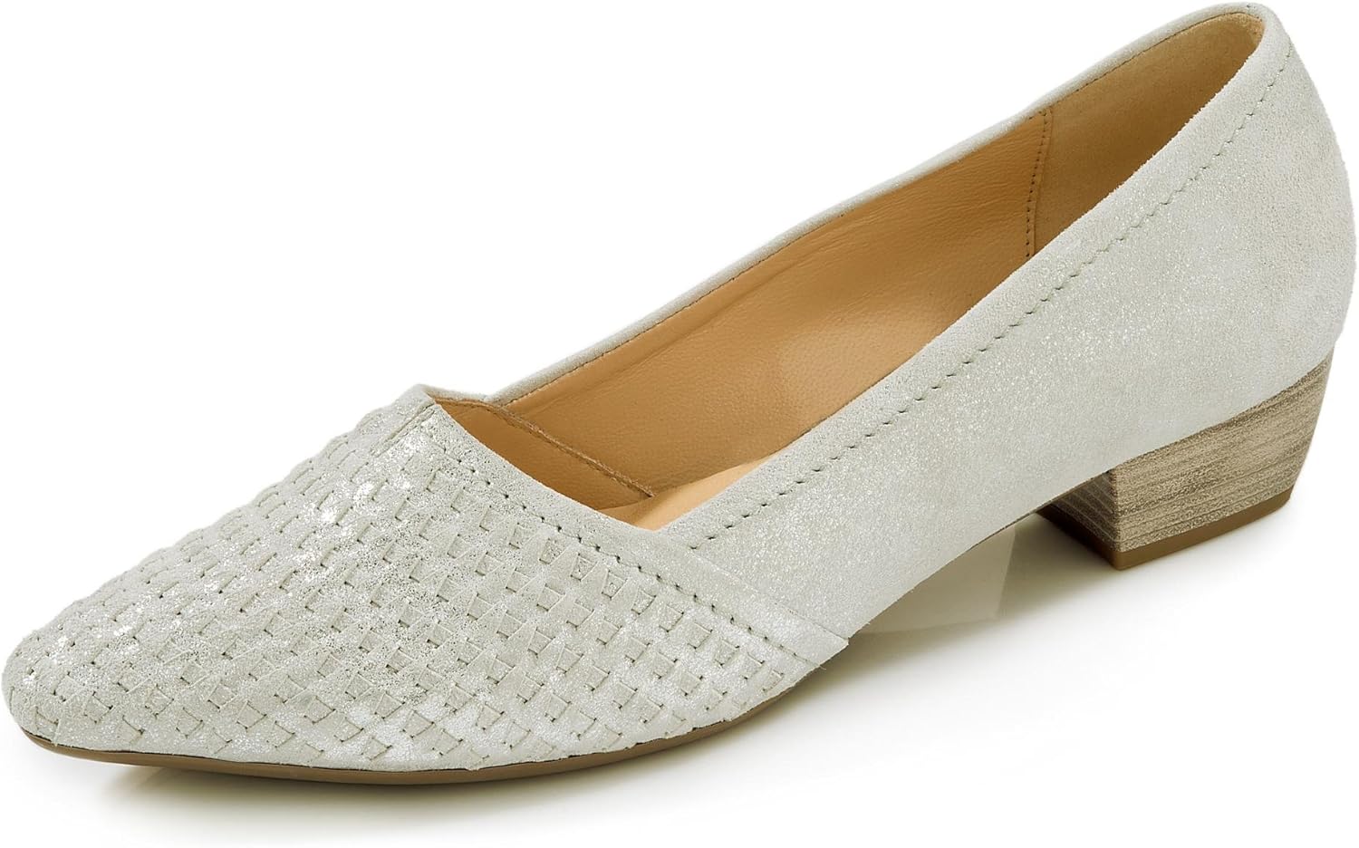 gabor grey court shoes